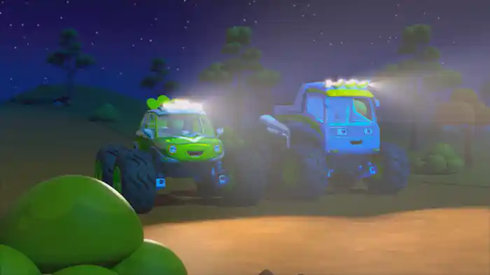 たんけん　だいすきな　モンスターカーヒーローズ