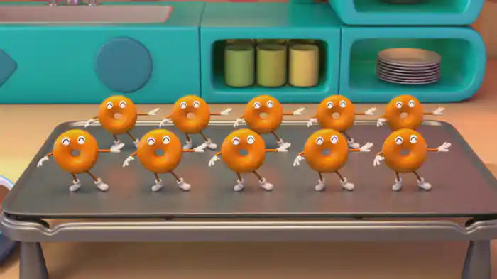 10この　ドーナツ 