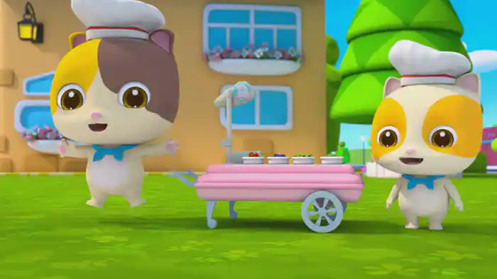 すてきな　アイスクリームやさん 