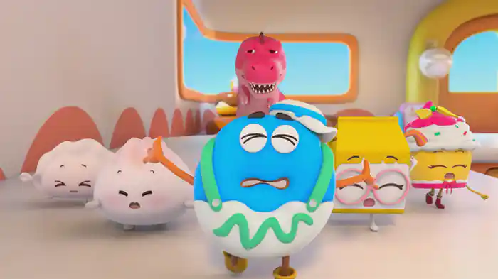 きょうりゅうを　たすけてあげよう