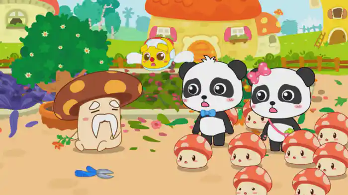 きのこおじいさんの　はなばたけ