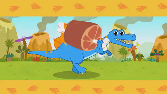 スピノサウルスの　おたんじょうび