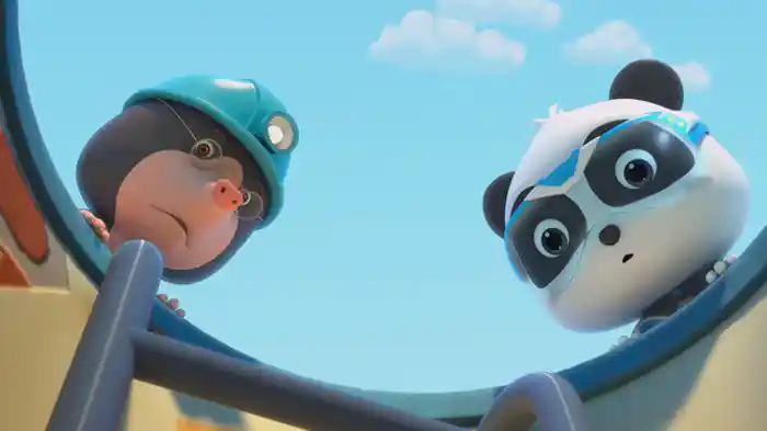 たいへん！　すいどうかんが　はれつした！