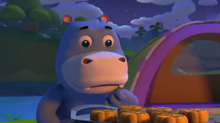 おかしが　きえた！