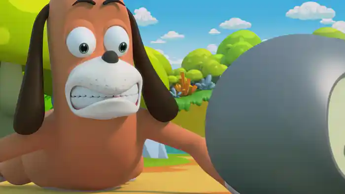 なぞの　にもつが　とどいた