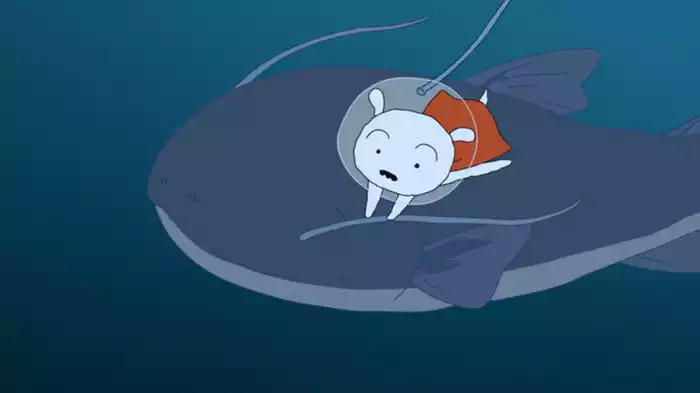 池の中は…