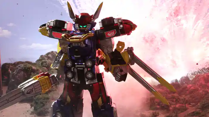 合体!ゴーバスターオー