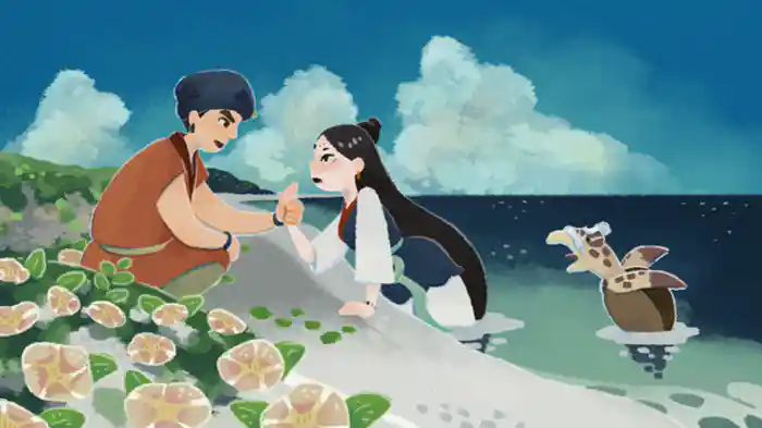 海の神と陸の神