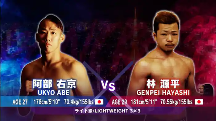 林源平 VS. 阿部右京