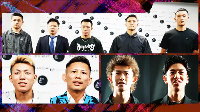 6.22 THE KNOCK OUTカード発表会見の様子をお届け！