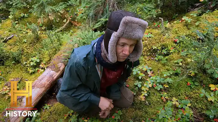 グリズリーの痕跡とラッキー・フード