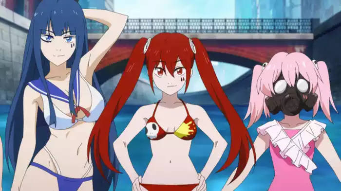 魔法少女だらけの水泳大会 R U READY?
