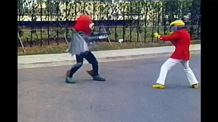 「頭上の恐怖!!」