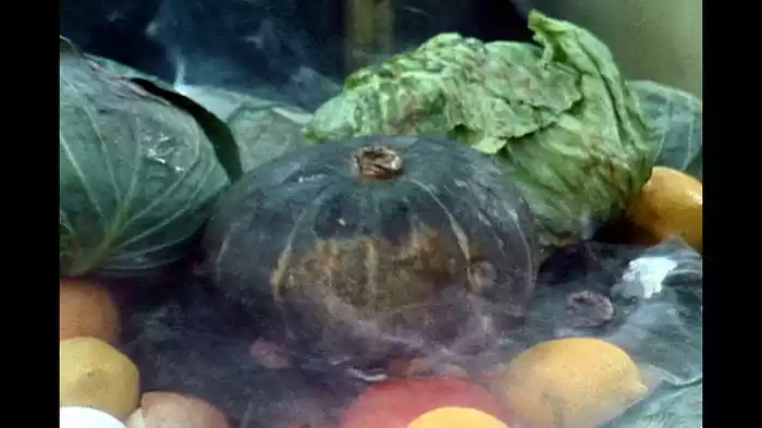 「へんな男とおばけ野菜」