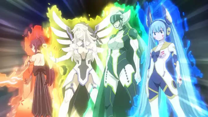 ４ VS ４
