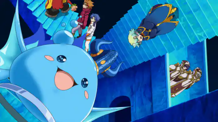 ヒヤヒヤ城のアワりん軍団！