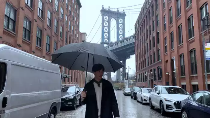 雨のダンボを友だちとウォーキング！衝撃展開！／腸腰筋を動かす