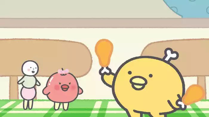ほねチキンとスキップガエル先生