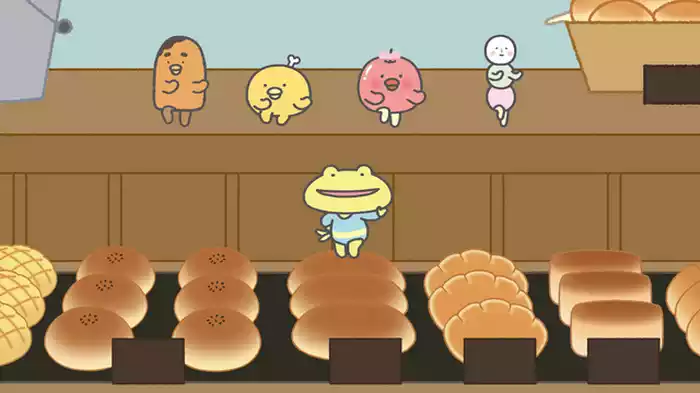 パンやさんでひょいひょい