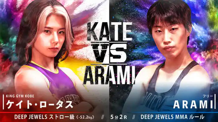 ケイト・ロータス VS ARAMI