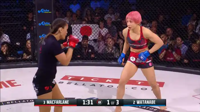 イリマレイ・マクファーレン VS. 渡辺 華奈