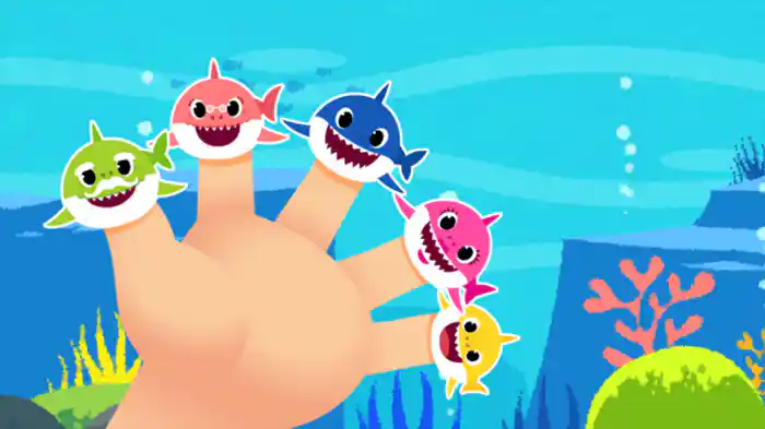 Shark Finger Family