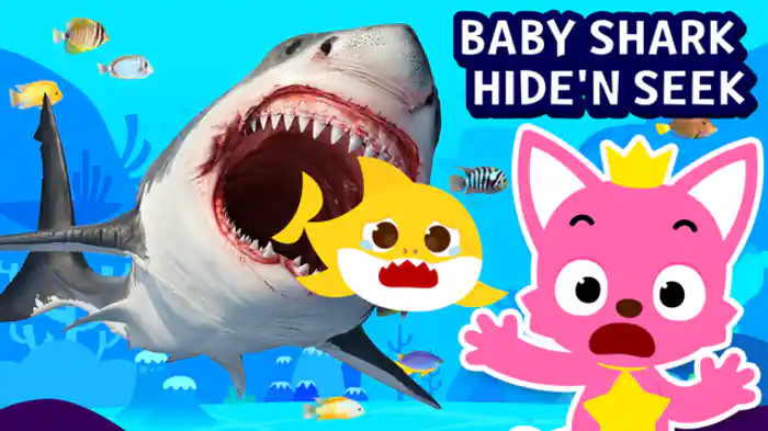 A Terrifying Hide and Seek with the Shark Family