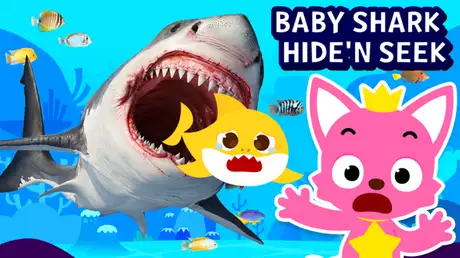 A Terrifying Hide and Seek with the Shark Family