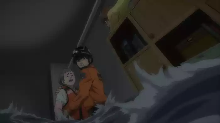 地下室の三人