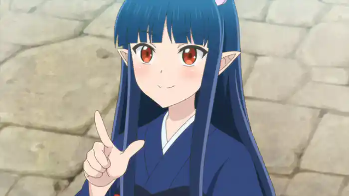 アース、龍人少女と出会う