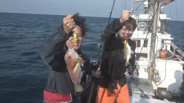 萩沖 日本海で船釣りに挑戦