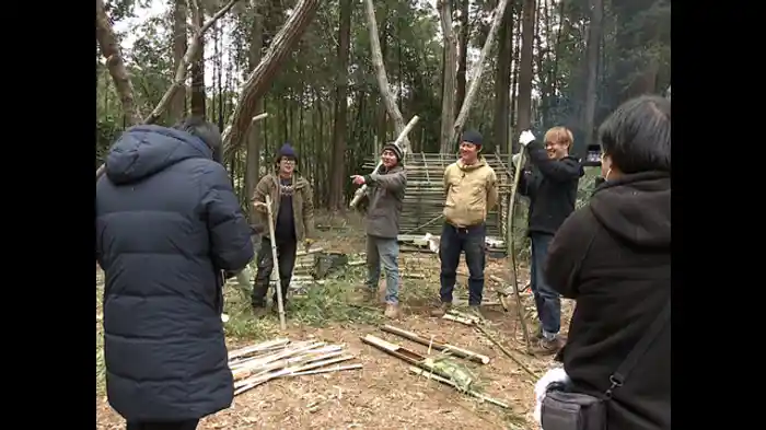 秘密基地完成間近！ジャガイモの植え付けで揉める