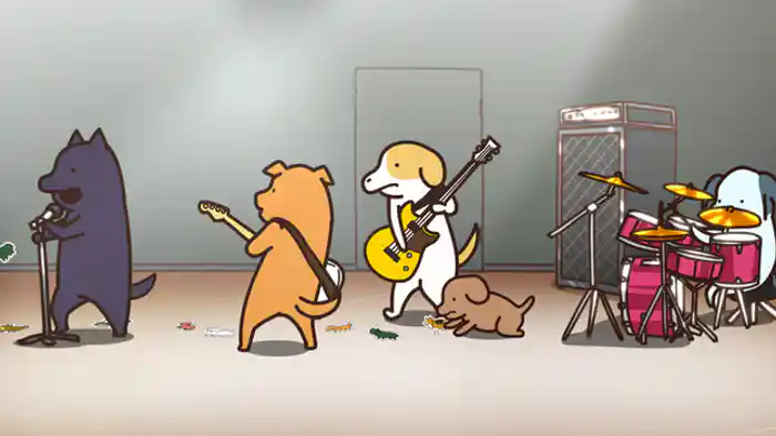 「こいぬとロックバンド」