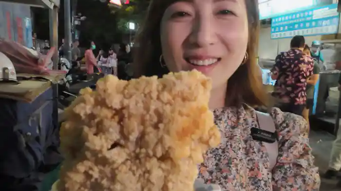 士林夜市と臭豆腐