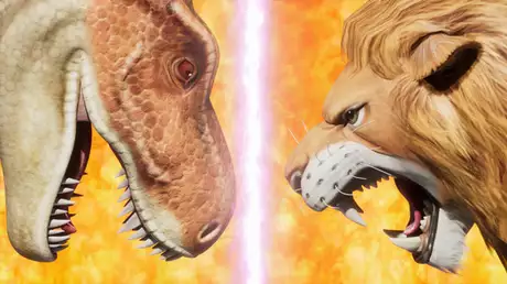 【スペシャルマッチ】ティラノサウルス VS ライオン