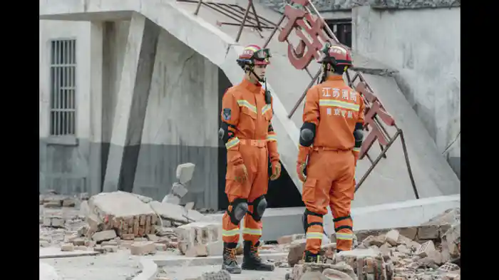 大地震発生 出動