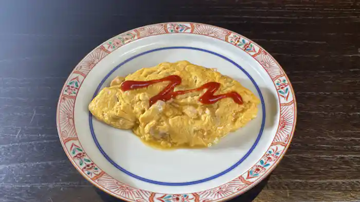 親子チーズオムレツ