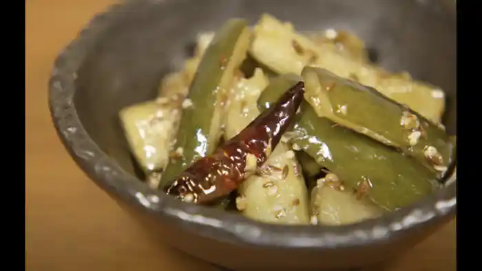 中華風きゅうり炒め