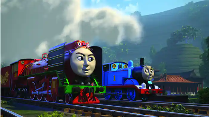 トーマスとパンダ/サムソンとはなび