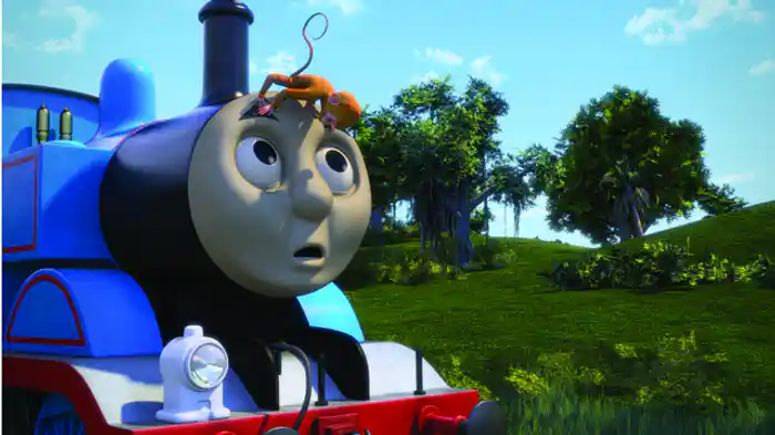 トーマスとサルのきゅうでん/カラフルなきかんしゃたち