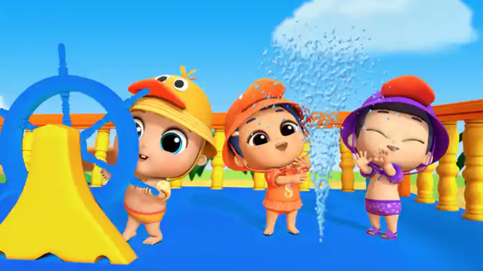 5ひきのアヒルとウォーターパーク