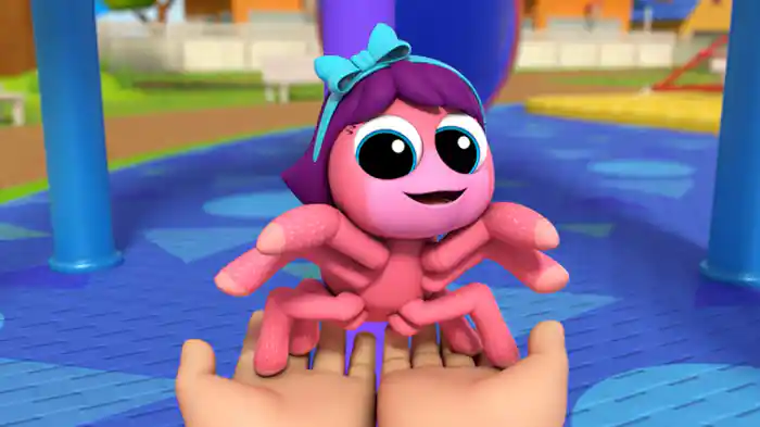 ちっちゃなクモさんと遊ぼう