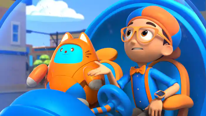 ブリッピ、虹の色を学ぶ