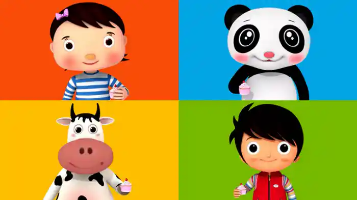 かずのうた すうじの4