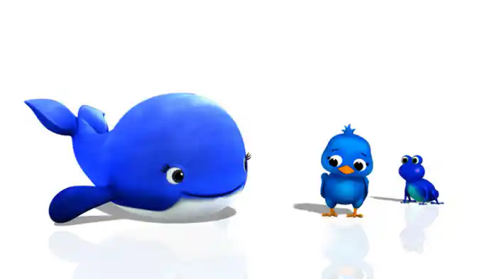 ちいさなあおいくじら