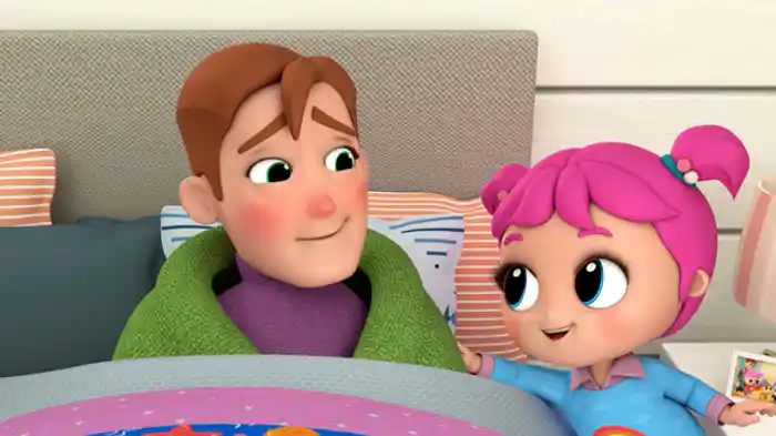 風邪のパパをお世話しよう!