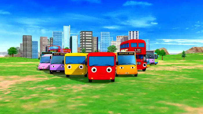 バスのうた - いろんなしゅるいのバス!