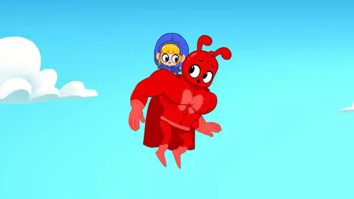 モーフルとオーフルはスーパーヒーロー