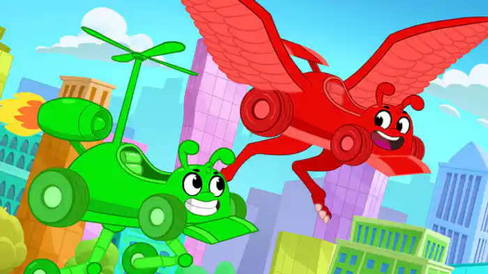 モーフルとオーフルのスーパーカー・レース