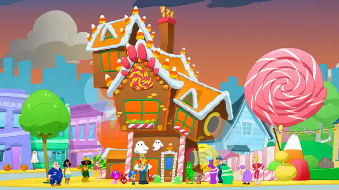 ハロウィーンとおかしなまほうのペット